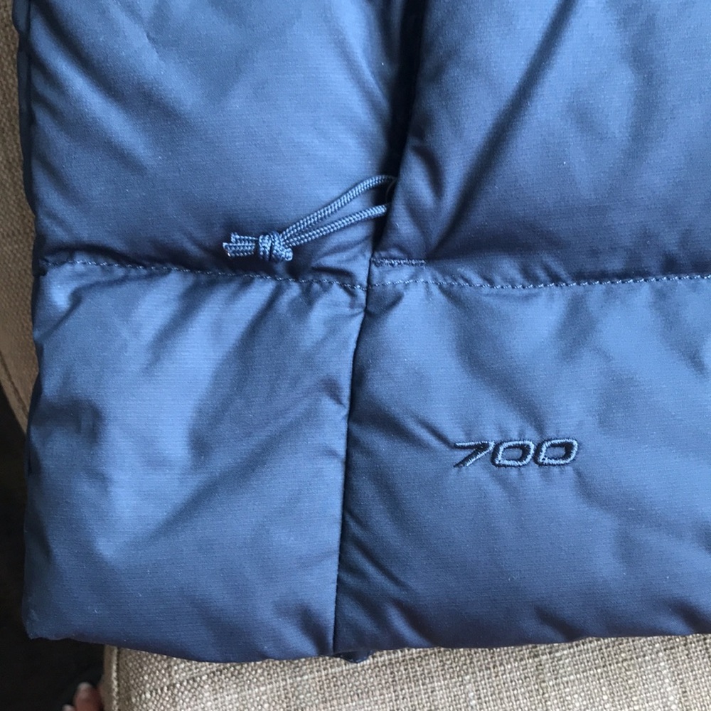 North face 700 series goose down navy vest small - Picture 2 of 6